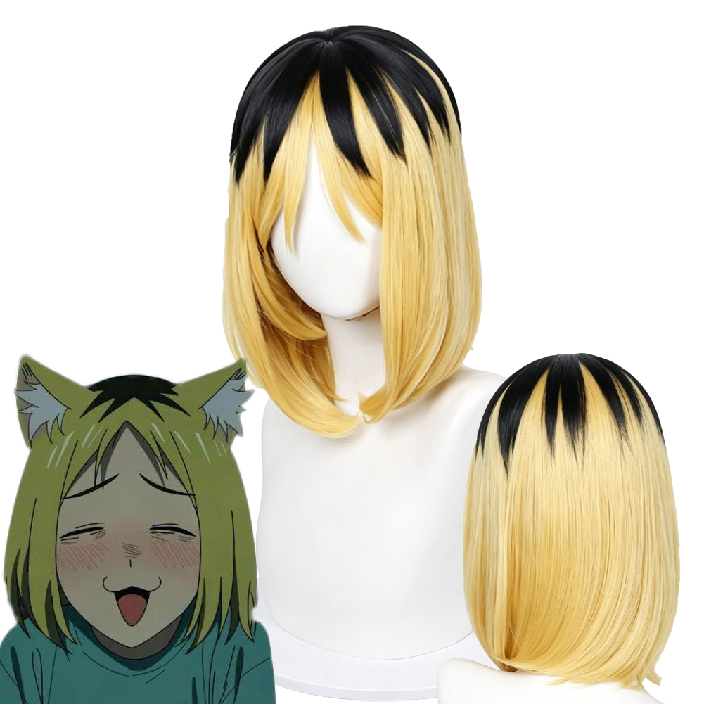 Women'S Yellow Accessories - Perruque de cosplay Sato Yaniko, perruque