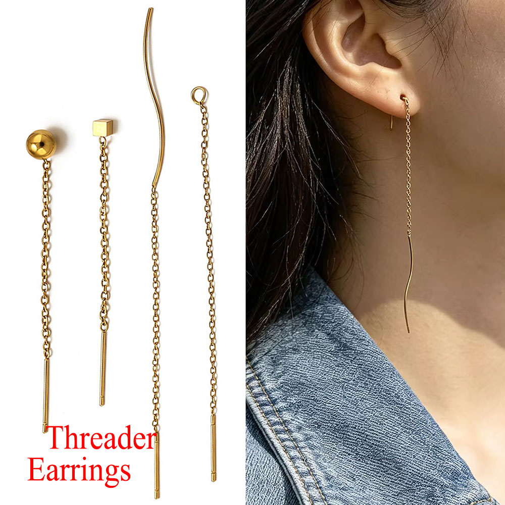 Women Accessories Gift Set - 10 pièces de boucles d'oreilles longues