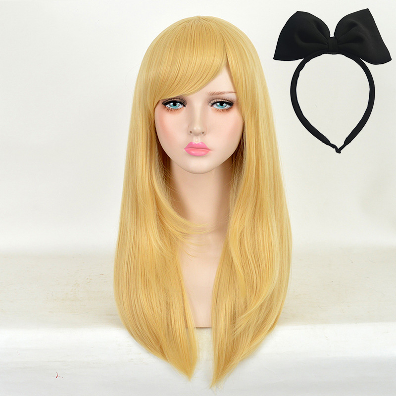 Women'S Yellow Accessories - Perruque de cosplay Alice au pays