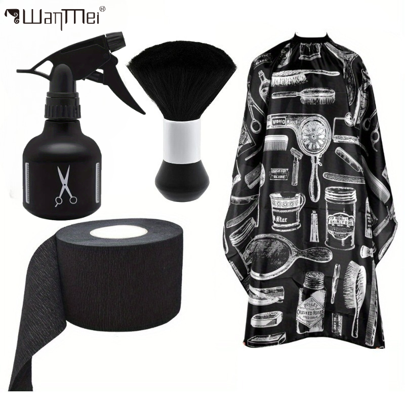 Women Accessories Combo - Ensemble de Cape de barbier professionnel,