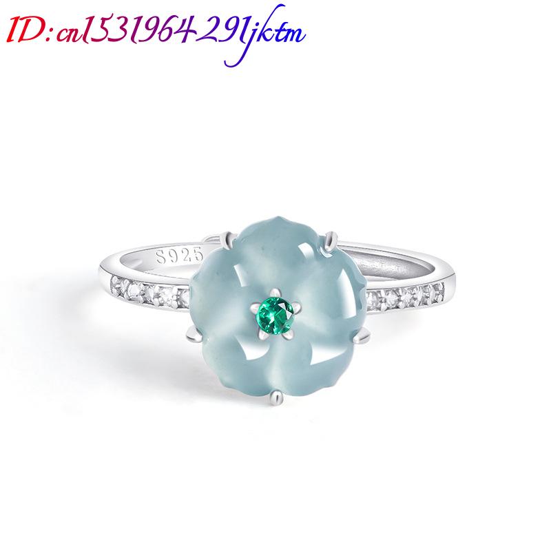 Bagues en jade birman bleu, ar - Women Accessories To Gift avis et prix