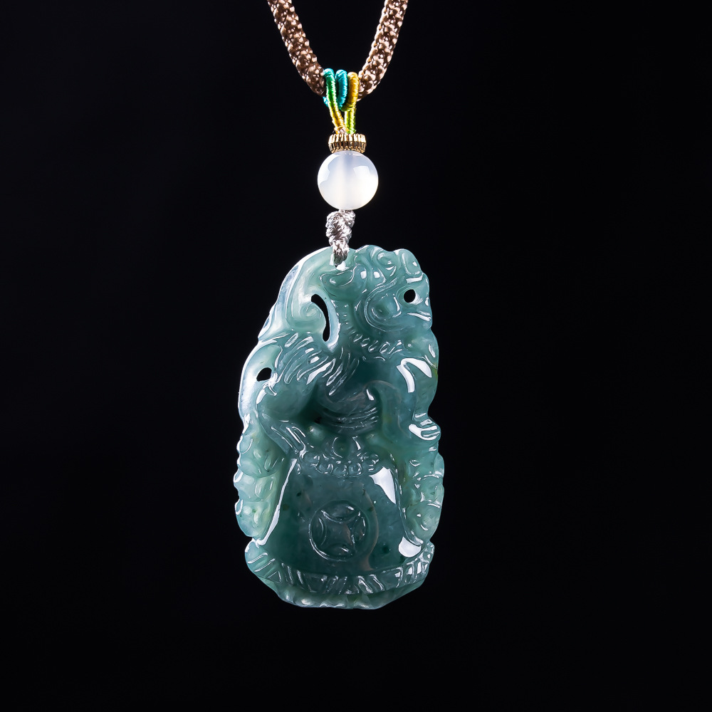 Pendentif Pixiu en jadéite bir - Women Accessories To Gift avis et prix