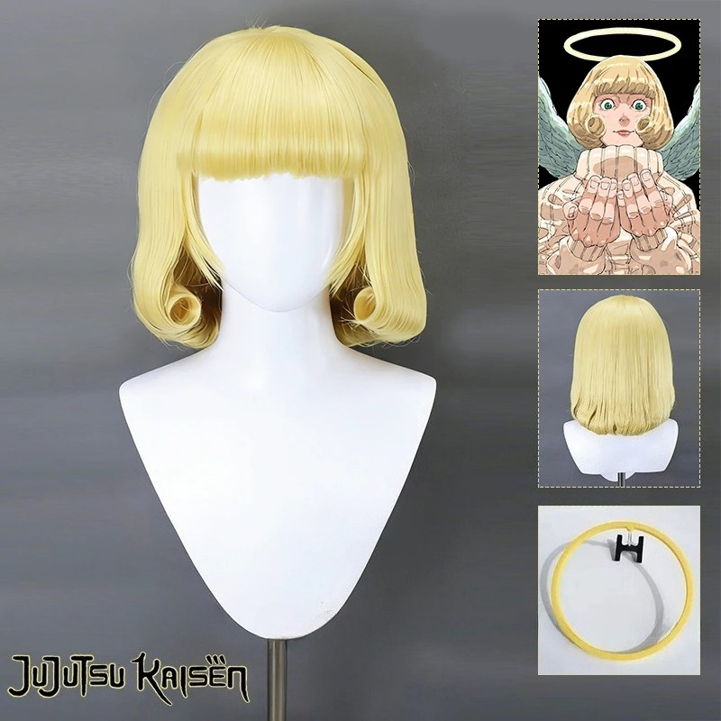 Perruque de Cosplay Anime Juju - Women'S Yellow Accessories avis et prix