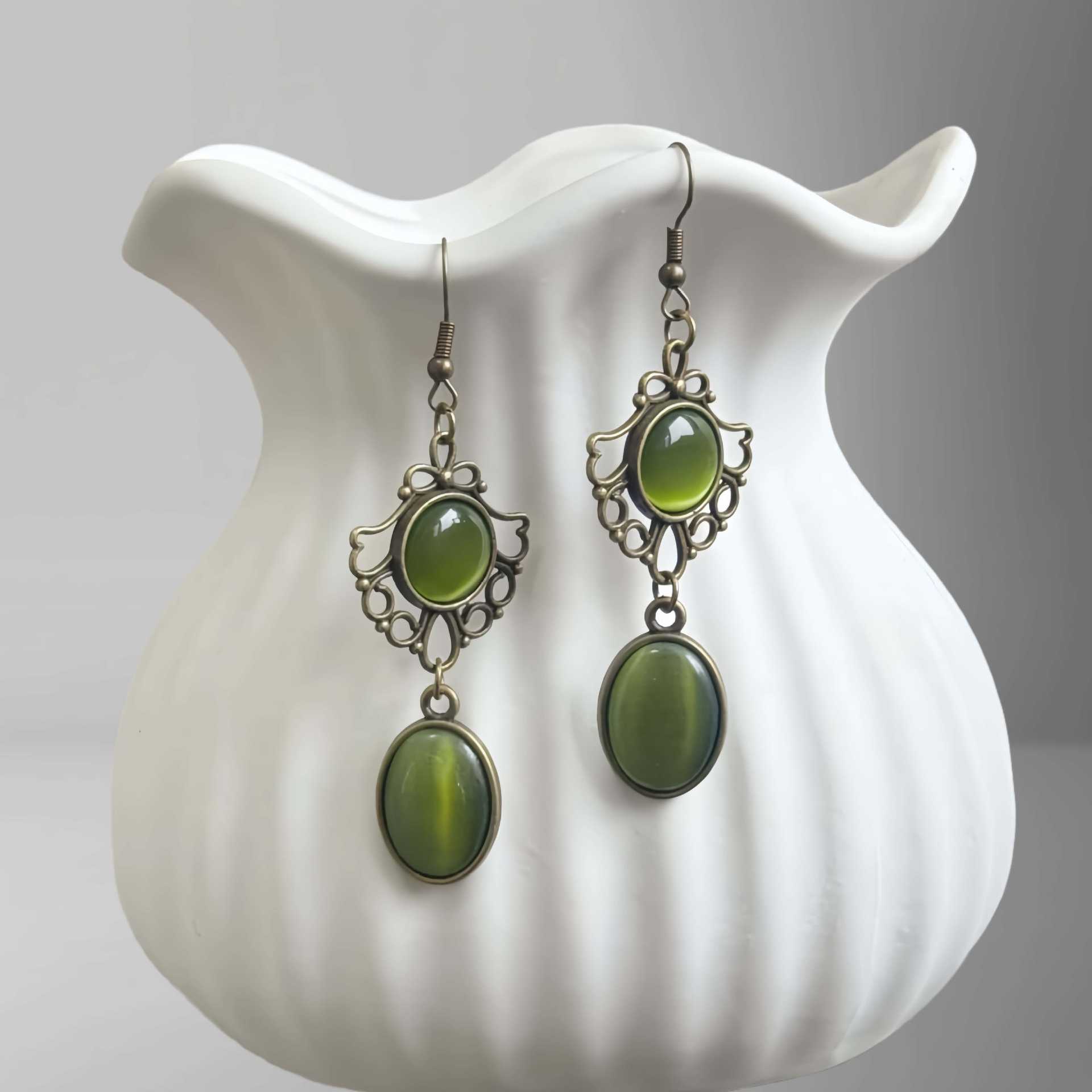 Boucles d'oreilles pendantes e - Women'S Victorian Era Accessories avis et prix
