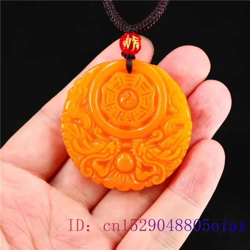Pendentif Dragon Jade jaune po - Women'S Yellow Accessories avis et prix