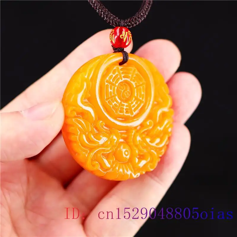 Pendentif Dragon Jade jaune po - Women'S Yellow Accessories avis et prix