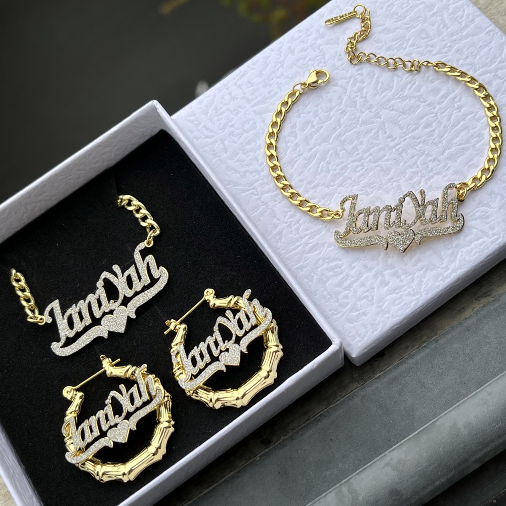DUOYING-Ensemble collier perso - Women Accessories Gift Set avis et prix