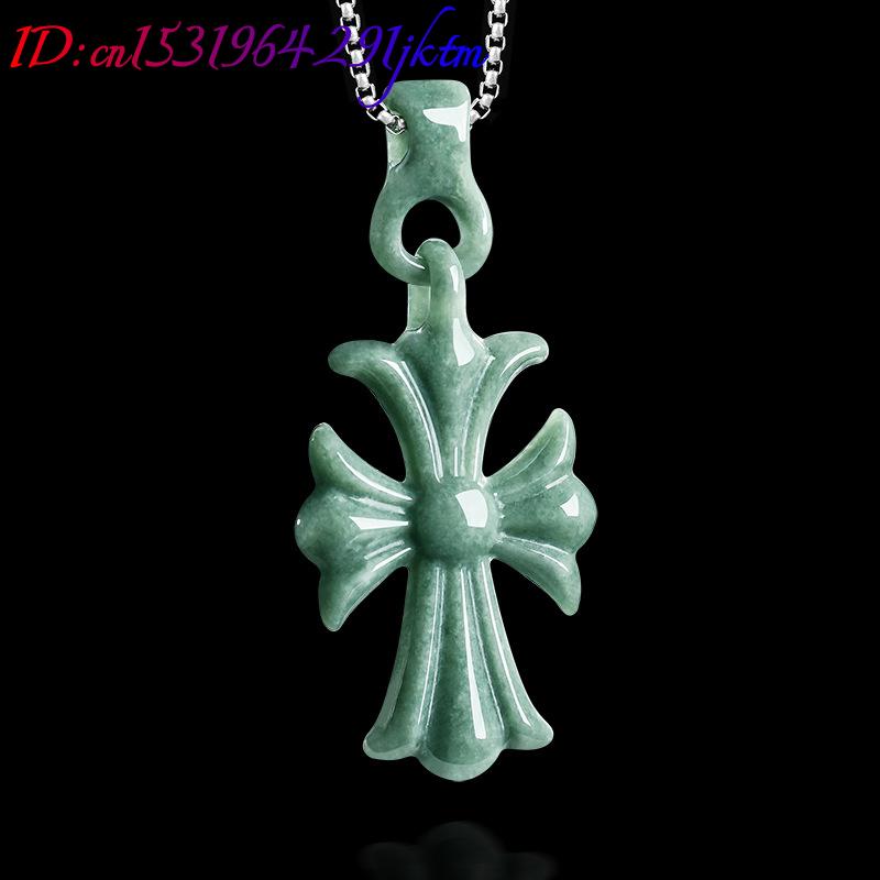 Collier pendentif croix en jad - Women Accessories To Gift avis et prix