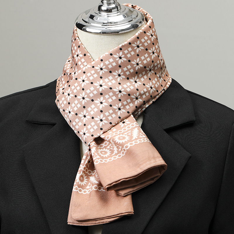 Écharpe pour hommes Imitation  - Silk Scarf Square avis et prix