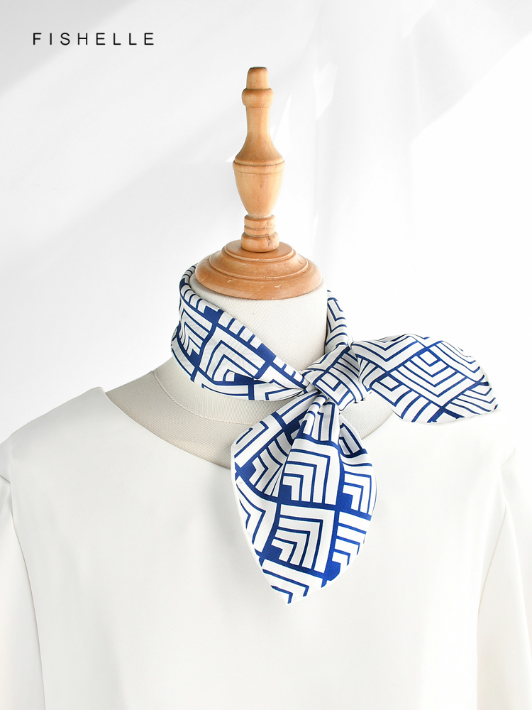 Foulard en soie naturelle pour - Silk Scarf Square avis et prix