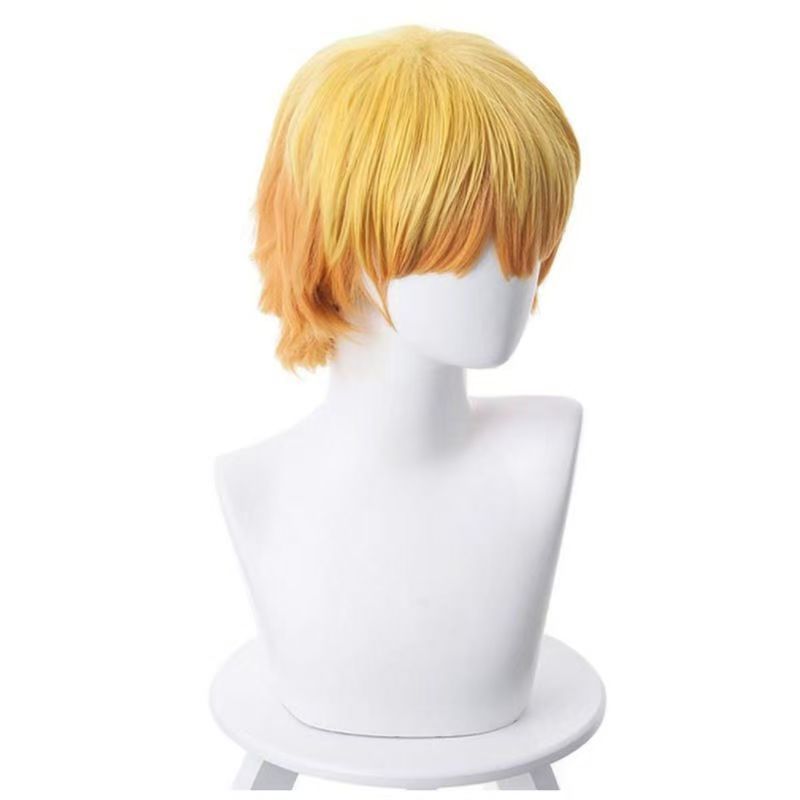Perruque de cosplay courte en  - Women'S Yellow Accessories avis et prix