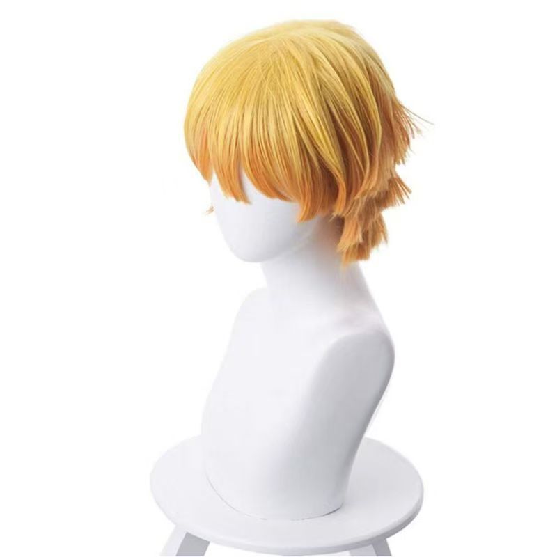 Perruque de cosplay courte en  - Women'S Yellow Accessories avis et prix