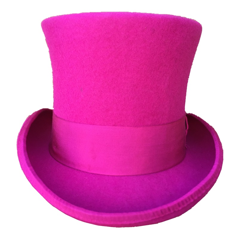 Rose rose femmes chapeau haut- - Women'S Victorian Era Accessories avis et prix