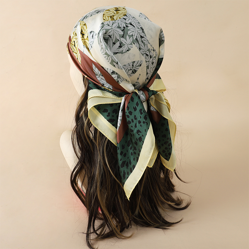 70x70 cm femmes écharpe soie s - Silk Scarf Square avis et prix