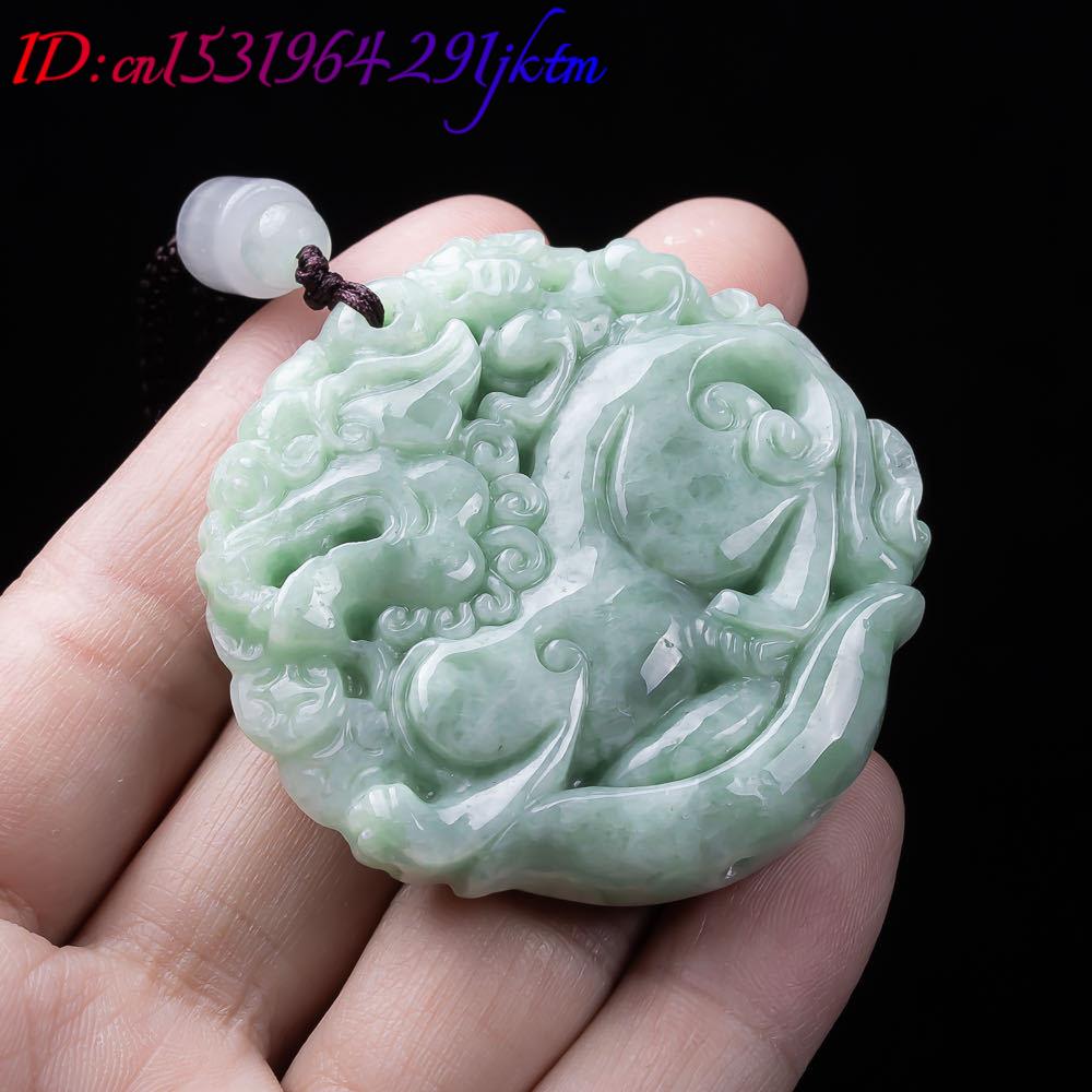 Collier pendentif Pixiu en jad - Women Accessories To Gift avis et prix