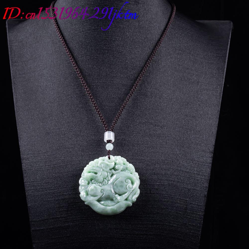 Collier pendentif Pixiu en jad - Women Accessories To Gift avis et prix
