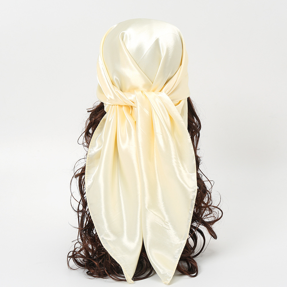 Foulard Hijab pour femmes, 90c - Silk Scarf Square avis et prix