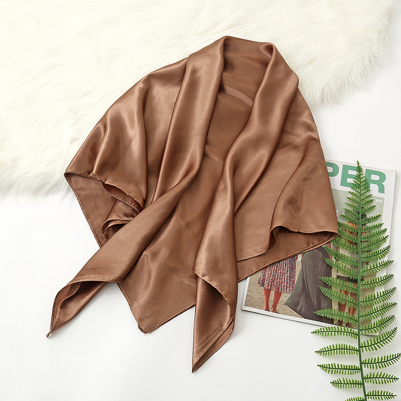 Foulard Hijab pour femmes, 90c - Silk Scarf Square avis et prix